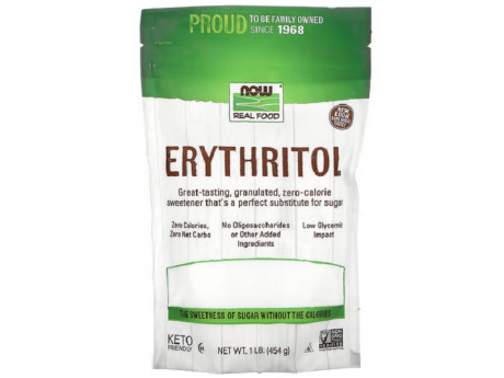 Erythritol Now Foods (454 грамм)