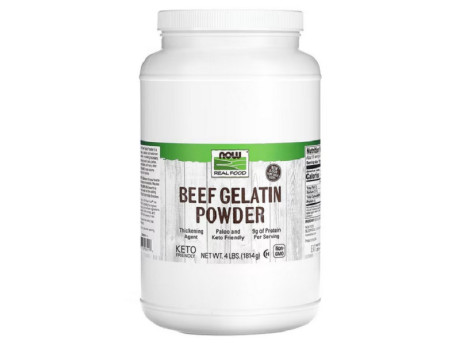 Beef Gelatin Powder Now Foods (1814 грамів)