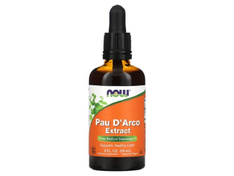 Pau D'Arco Extract Liquid Now Foods (59 мл)