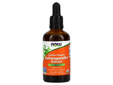 Ashwagandha Liquid Extract Now Foods (59 мл)