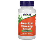 American Ginseng 500мг Now Foods (100 вег капсул)