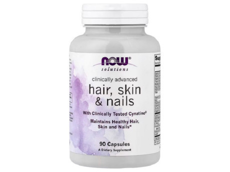 Hair, Skin & Nails Now Foods (90 капсул)