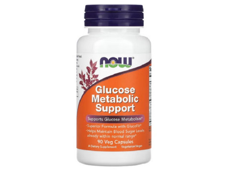 Glucose Metabolic Support Now Foods (90 вег капсул)