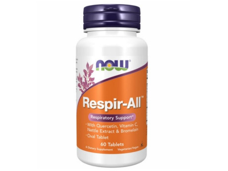 Respir-All Allergy Now Foods (60 таблеток)