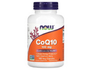 CoQ10 100мг Now Foods (180 вег капсул)