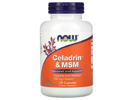 Celadrin & MSM Now Foods (120 капсул)