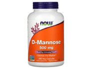 D-Mannose 500мг Now Foods (240 капсул)