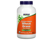 Wheat Grass Powder Organic Now Foods (255 грамів)