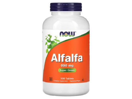 Alfalfa 10 Grain Now Foods (500 таблеток)