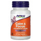 Calm & Focus with Zembrin & GABA Now Foods (60 вег капсул)