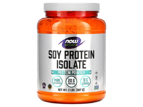 Soy Protein Isolate Now Foods (907 грамм)