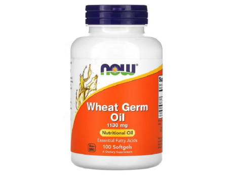 Wheat Germ Oil 1130мг Now Foods (100 капсул)