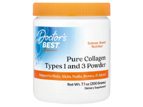 Collagen Types 1 and 3 Doctor's Best (200 грамм)