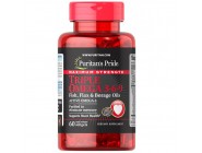 Maximum Strength Triple Omega 3-6-9 Fish Flax and Borage Oils 