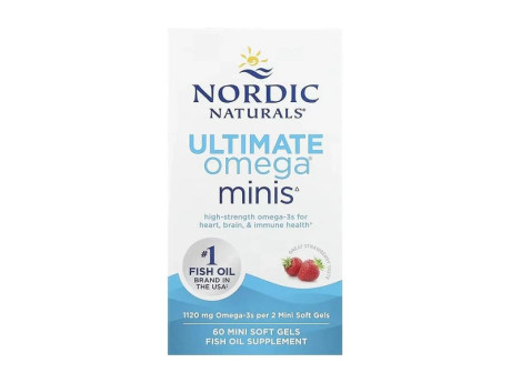 Ultimate Omega 2X 1120мг Nordic Naturals (60 капсул)