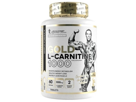 Gold L-Carnitine Tartrate 1000мг Kevin Levrone (100 таблеток)