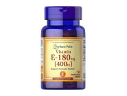 Vitamin E 400 IU Puritan's Pride (50 капсул)