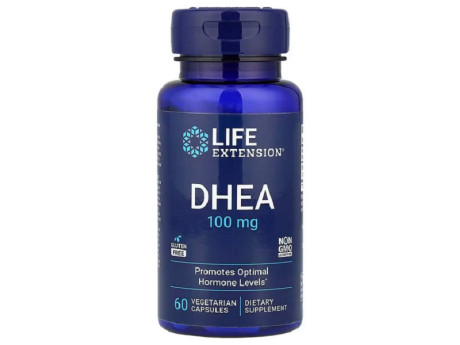 DHEA 100мг Life Extension (60 вег капсул)