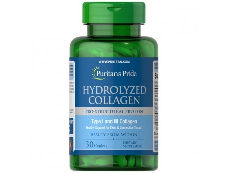 Hydrolyzed Collagen (Type 1 and 3 Collagen) 30 капсул