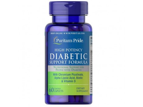 Diabetic High Potency Support Formula (60 капсул)