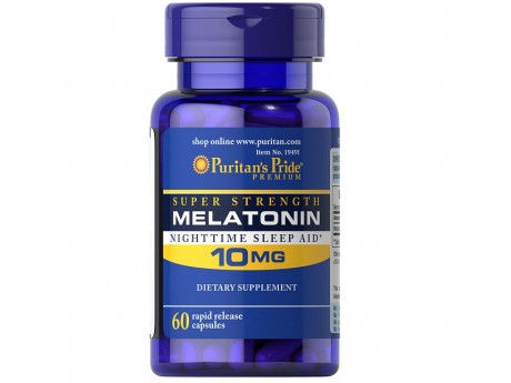 Melatonin 10 мг Puritan Pride (120 капсул)