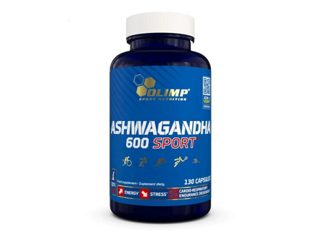 Ashwagandha 600 Sport 200мг Olimp (130 капсул)