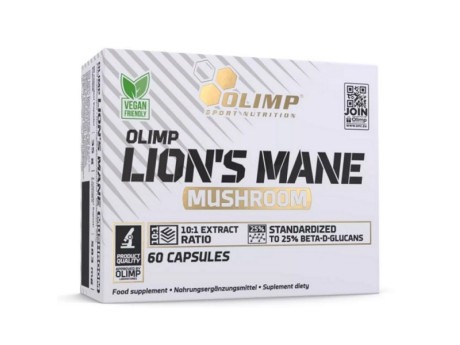 Lions Mane Mushroom Olimp (60 капсул)