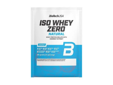 Iso Whey Zero lactose free natural BiotechUSA (25 грамів)