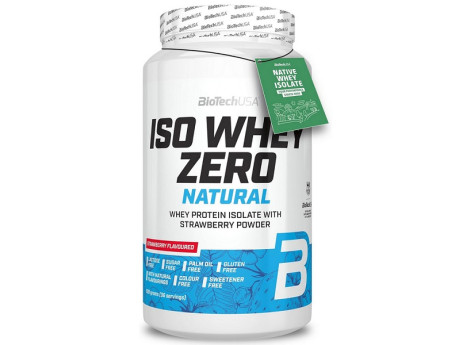 Iso Whey Zero lactose free natural BiotechUSA (908 грамів)