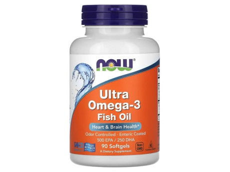 Ultra Omega-3 Now Foods (90 капсул)