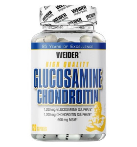 Glucosamine Chondroitin plus MSM Weider (120 капсул)