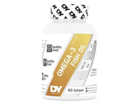 OMEGA 3 FISH OIL DORIAN YATES NUTRITION (60 капсул)