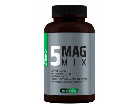 5 MAG MIX Sporter (120 таблеток)