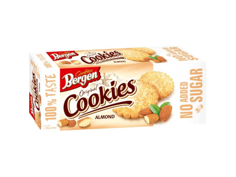 Мигдальне печиво (без цукру) Bergen (130 грамів)