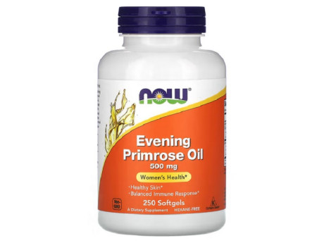 Evening Primrose 500мг Now Foods (250 капсул)