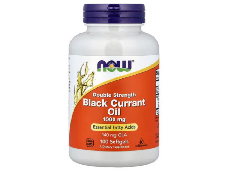 Black Currant Oil 1000мг Now Foods (100 капсул)