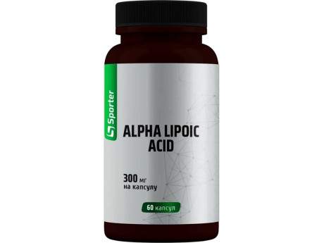 Alpha Lipoic Acid 300мг Sporter (60 капсул)