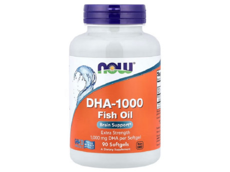 DHA-1000 Brain Support Now Foods (90 капсул)