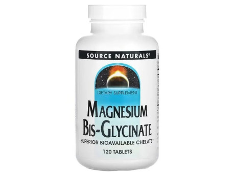 Magnesium Glycinate Source Naturals (120 таблеток)