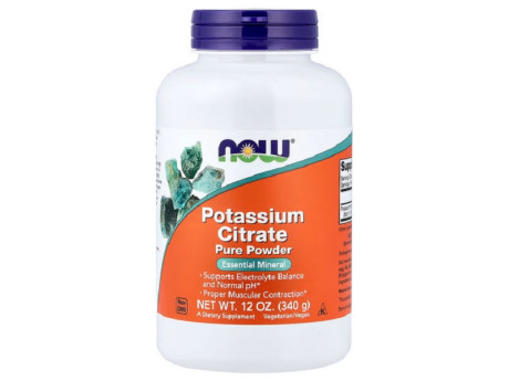 Potassium Citrate Powder Now Foods (340 грамм)