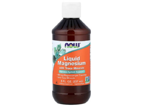 Liquid Magnesium with Trace Minerals Now Foods (237 мл)
