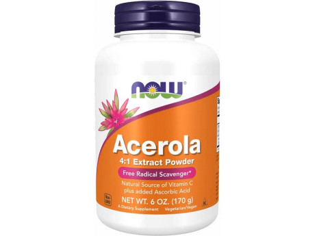 Acerola Powder Now Foods (170 грамм)