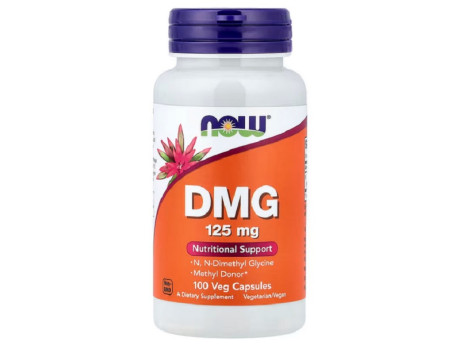 DMG 125мг Now Foods (100 вег капсул)