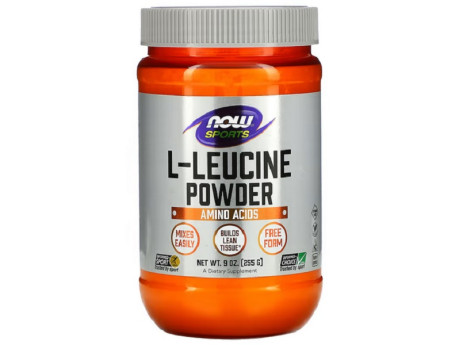 L-Leucine Powder Now Foods (255 грамів)