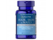 Hair, Skin & Nails + 2500 мг Биотина (30 капсул)