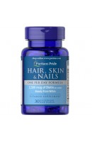 Hair Skin Nails One Per Day Formula + 2500 мг Біотину (30 капсул)