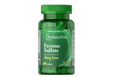Iron Ferrous Sulfate 28 мг Puritan's Pride (100 таблеток)