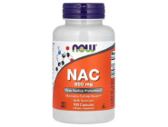 NAC-ACETYL CYSTEINE 600мг Now Foods (250 вег капсул)
