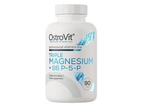 Magnesium Triple + B6 P-5-P Ostrovit (90 капсул)