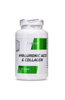 Hyaluronic acid & Collagen + L-PROLINE Progress Nutrition (120 капсул)